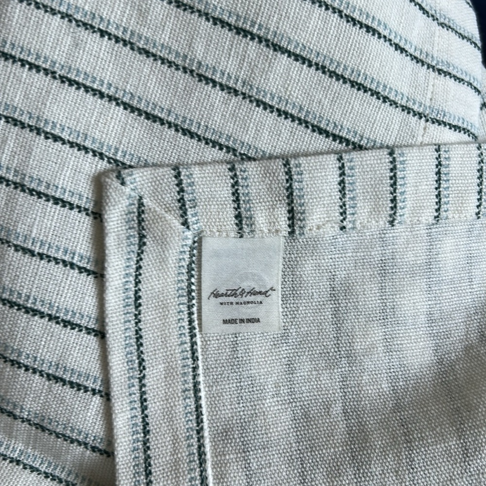 Hearth & Hand Magnolia Linen Table Runner 15x72